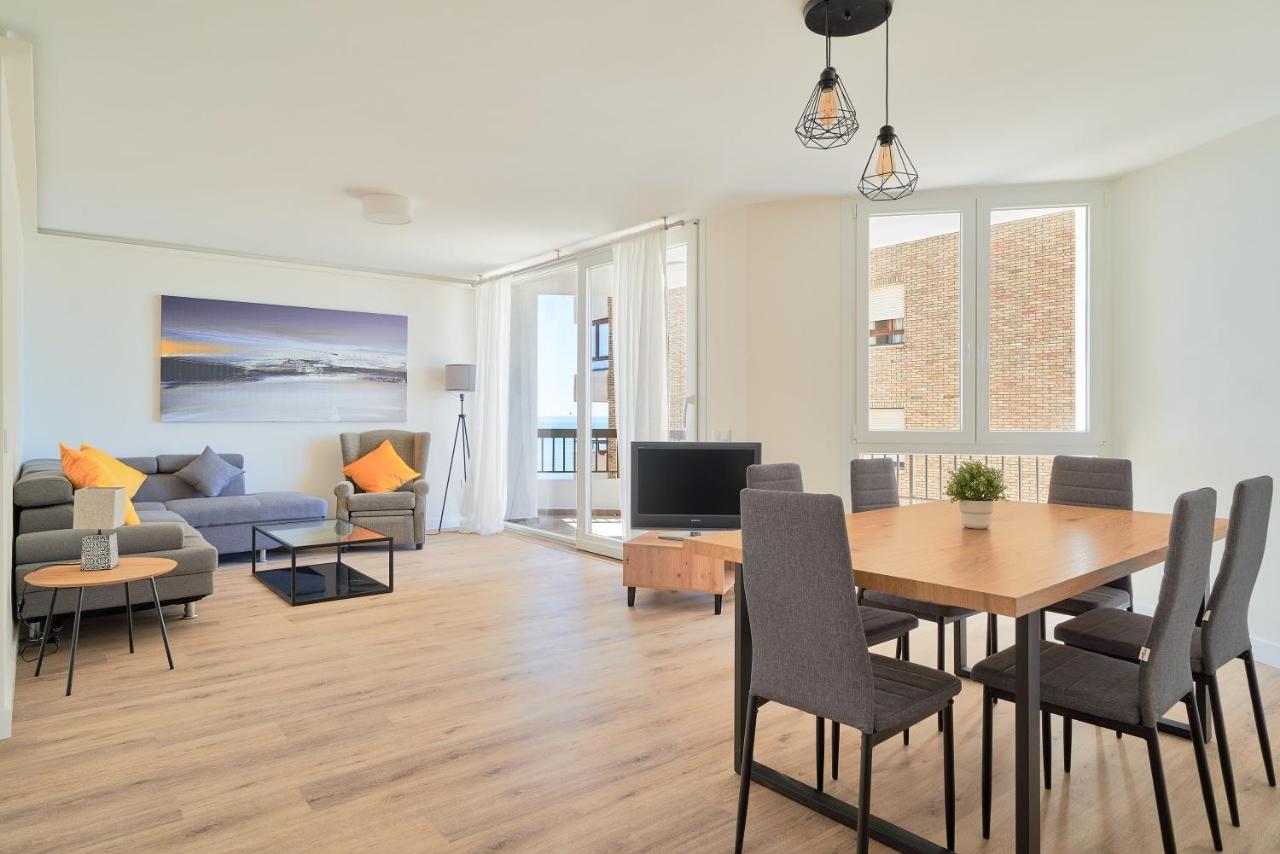 Impresionante Apartamento En Playa De La Malagueta Málaga Eksteriør billede
